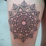 фото тату мандала для девушек 04.02.2020 №040 -mandala tattoo- tattoo-photo.ru