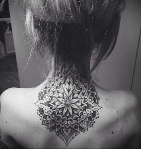 фото тату мандала для девушек 04.02.2020 №043 -mandala tattoo- tattoo-photo.ru