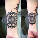 фото тату мандала для девушек 04.02.2020 №108 -mandala tattoo- tattoo-photo.ru