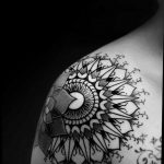 фото тату мандала для девушек 04.02.2020 №116 -mandala tattoo- tattoo-photo.ru