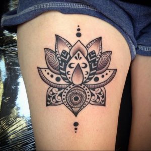 фото тату мандала для девушек 04.02.2020 №121 -mandala tattoo- tattoo-photo.ru