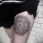 фото тату мандала для девушек 04.02.2020 №128 -mandala tattoo- tattoo-photo.ru