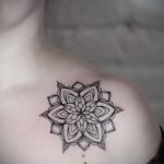 фото тату мандала для девушек 04.02.2020 №135 -mandala tattoo- tattoo-photo.ru