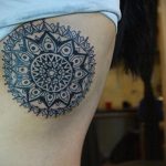 фото тату мандала для девушек 04.02.2020 №142 -mandala tattoo- tattoo-photo.ru