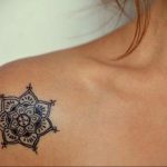 фото тату мандала для девушек 04.02.2020 №170 -mandala tattoo- tattoo-photo.ru