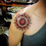 фото тату мандала для девушек 04.02.2020 №172 -mandala tattoo- tattoo-photo.ru