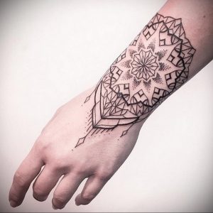 фото тату мандала для девушек 04.02.2020 №178 -mandala tattoo- tattoo-photo.ru