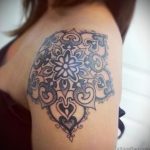 фото тату мандала для девушек 04.02.2020 №194 -mandala tattoo- tattoo-photo.ru