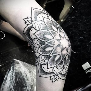 фото тату мандала на локте 04.02.2020 №100 -mandala tattoo- tattoo-photo.ru