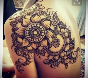 фото тату мандала на плече 04.02.2020 №039 -mandala tattoo- tattoo-photo.ru