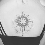 фото тату мандала на спине 04.02.2020 №002 -mandala tattoo- tattoo-photo.ru