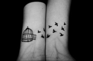 фото тату птица в клетке 02.01.2019 №011 -bird cage tattoo- tattoo-photo.ru