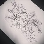 фото эскиза тату мандала 04.02.2020 №015 -mandala tattoo- tattoo-photo.ru