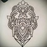 фото эскиза тату мандала 04.02.2020 №020 -mandala tattoo- tattoo-photo.ru