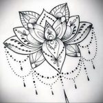 фото эскиза тату мандала 04.02.2020 №022 -mandala tattoo- tattoo-photo.ru