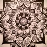 фото эскиза тату мандала 04.02.2020 №074 -mandala tattoo- tattoo-photo.ru
