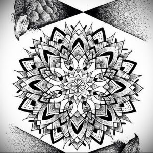 фото эскиза тату мандала 04.02.2020 №076 -mandala tattoo- tattoo-photo.ru