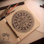 фото эскиза тату мандала 04.02.2020 №095 -mandala tattoo- tattoo-photo.ru