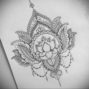 фото эскиза тату мандала 04.02.2020 №107 -mandala tattoo- tattoo-photo.ru