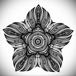 фото эскиза тату мандала 04.02.2020 №112 -mandala tattoo- tattoo-photo.ru