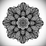 фото эскиза тату мандала 04.02.2020 №115 -mandala tattoo- tattoo-photo.ru