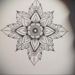 фото эскиза тату мандала 04.02.2020 №121 -mandala tattoo- tattoo-photo.ru