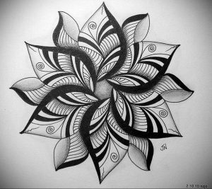 фото эскиза тату мандала 04.02.2020 №127 -mandala tattoo- tattoo-photo.ru