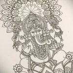 фото эскиза тату мандала 04.02.2020 №141 -mandala tattoo- tattoo-photo.ru