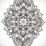 фото эскиза тату мандала 04.02.2020 №142 -mandala tattoo- tattoo-photo.ru