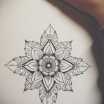 фото эскиза тату мандала 04.02.2020 №145 -mandala tattoo- tattoo-photo.ru