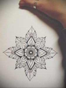 фото эскиза тату мандала 04.02.2020 №145 -mandala tattoo- tattoo-photo.ru