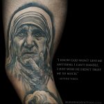 Тату Монашка на руке 16.02.2020 №1062 -nun tattoo- tattoo-photo.ru