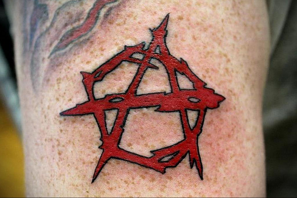 Фоторисунка татуировки анархия 24.03.2020 № 024 -tattoo anarchy- tattoo-pho...