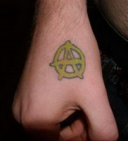 Фоторисунка татуировки анархия 24.03.2020 №048 -tattoo anarchy- tattoo-photo.ru