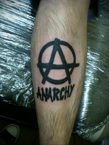 Фоторисунка татуировки анархия 24.03.2020 №054 -tattoo anarchy- tattoo-photo.ru