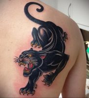 Фото татуировки на лопатке 09.03.2020 №019 -tattoo on the shoulder- tattoo-photo.ru