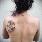 Фото татуировки на лопатке 09.03.2020 №065 -tattoo on the shoulder- tattoo-photo.ru