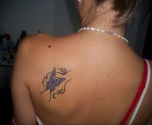 Фото тату на левой лопатке 09.03.2020 №021 -tattoo on the shoulder- tattoo-photo.ru