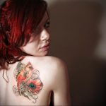 Фото тату на правой лопатке 09.03.2020 №018 -tattoo on the shoulder- tattoo-photo.ru