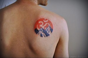 Фото тату на правой лопатке 09.03.2020 №028 -tattoo on the shoulder- tattoo-photo.ru