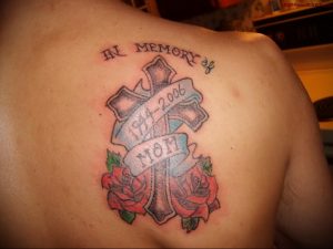 Фото тату на правой лопатке 09.03.2020 №064 -tattoo on the shoulder- tattoo-photo.ru