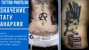 Значение татуировки Анархия - обложка - заставка - картинка - превью