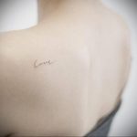 Фото тату на левой лопатке 09.03.2020 №001 -tattoo on the shoulder- tattoo-photo.ru