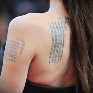 Фото тату на левой лопатке 09.03.2020 №003 -tattoo on the shoulder- tattoo-photo.ru