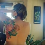 Фото тату на левой лопатке 09.03.2020 №005 -tattoo on the shoulder- tattoo-photo.ru