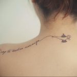 Фото тату на левой лопатке 09.03.2020 №047 -tattoo on the shoulder- tattoo-photo.ru