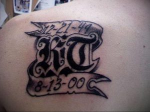 Фото тату на левой лопатке 09.03.2020 №066 -tattoo on the shoulder- tattoo-photo.ru