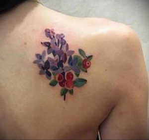 Фото тату на правой лопатке 09.03.2020 №010 -tattoo on the shoulder- tattoo-photo.ru