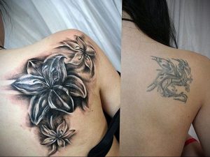 Фото тату на правой лопатке 09.03.2020 №023 -tattoo on the shoulder- tattoo-photo.ru