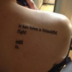 Фото тату на правой лопатке 09.03.2020 №051 -tattoo on the shoulder- tattoo-photo.ru